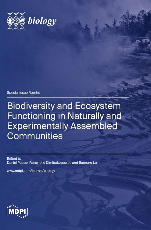 Produktbild: Biodiversity and Ecosystem Functioning in Naturally and Experimentally Assembled Communities
