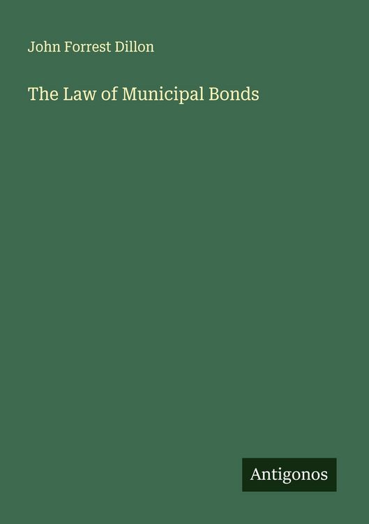 Produktbild: The Law of Municipal Bonds