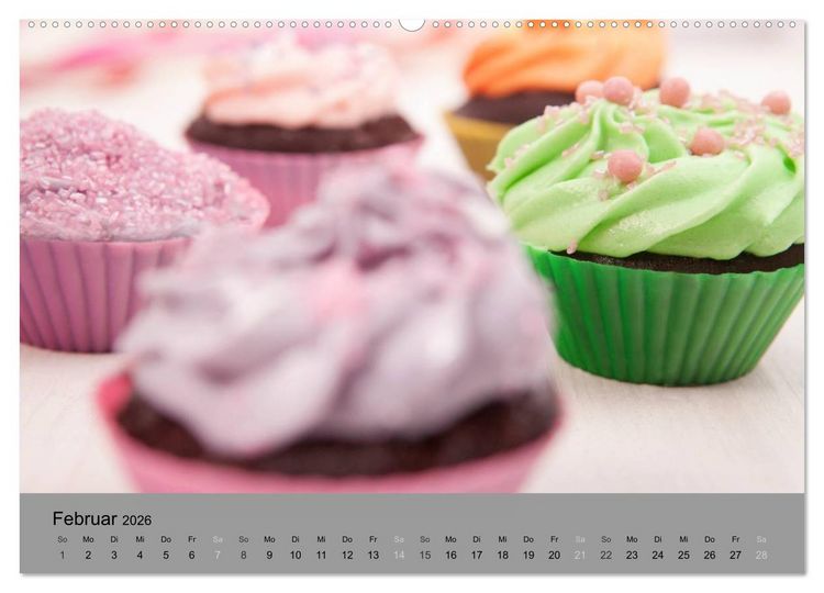 Produktbild: S&uuml;&szlig;kram - Leckereien aus der K&uuml;che (Wandkalender 2026 DIN A2 quer), CALVENDO Monatskalender