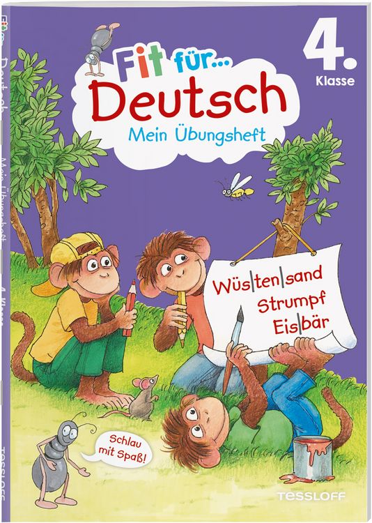 Produktbild: Fit f&uuml;r Deutsch 4. Klasse. Mein &Uuml;bungsheft