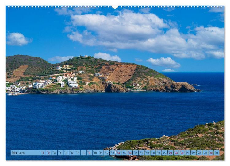 Produktbild: Kreta - Inselliebe (Wandkalender 2026 DIN A2 quer), CALVENDO Monatskalender