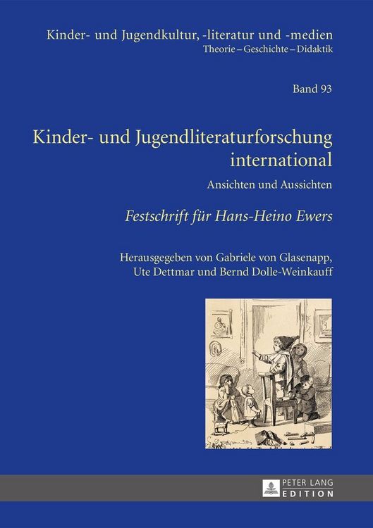 Produktbild: Kinder- und Jugendliteraturforschung international