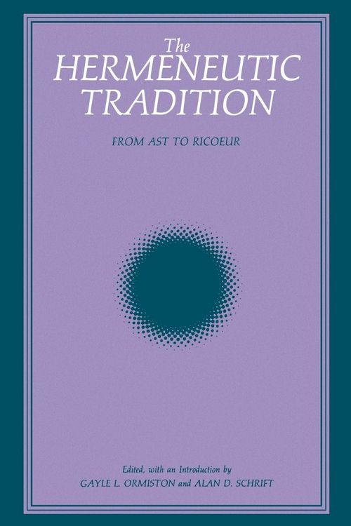 Produktbild: The Hermeneutic Tradition