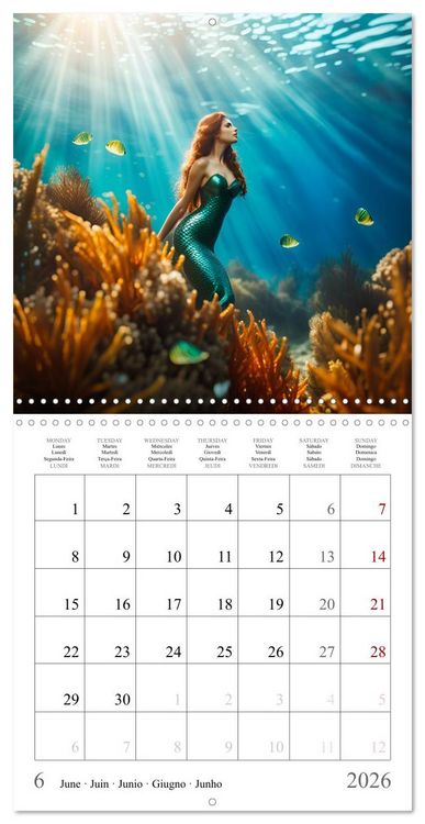 Produktbild: AI heroes, gods and creatures of Greek mythology (Wall Calendar 2026 12 &times; 12 Inch) CALVENDO 12 Month Wall Calendar