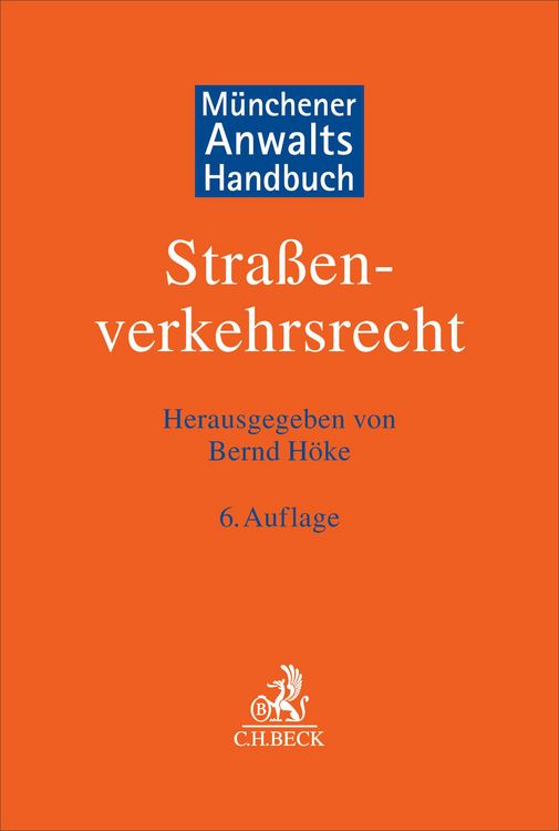 Produktbild: M&uuml;nchener Anwaltshandbuch Stra&szlig;enverkehrsrecht