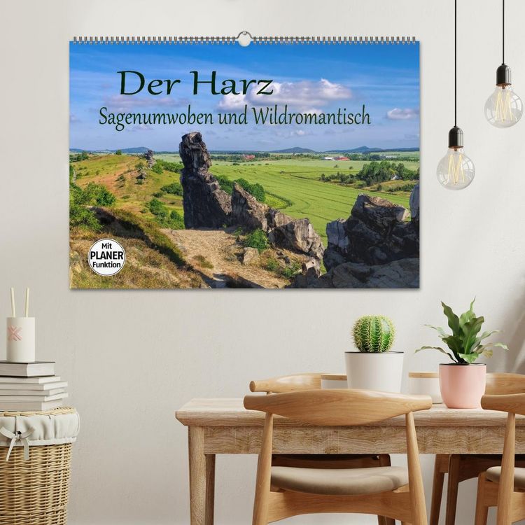 Produktbild: Der Harz - Sagenumwoben und Wildromantisch (Wandkalender 2026 DIN A2 quer), CALVENDO Monatskalender