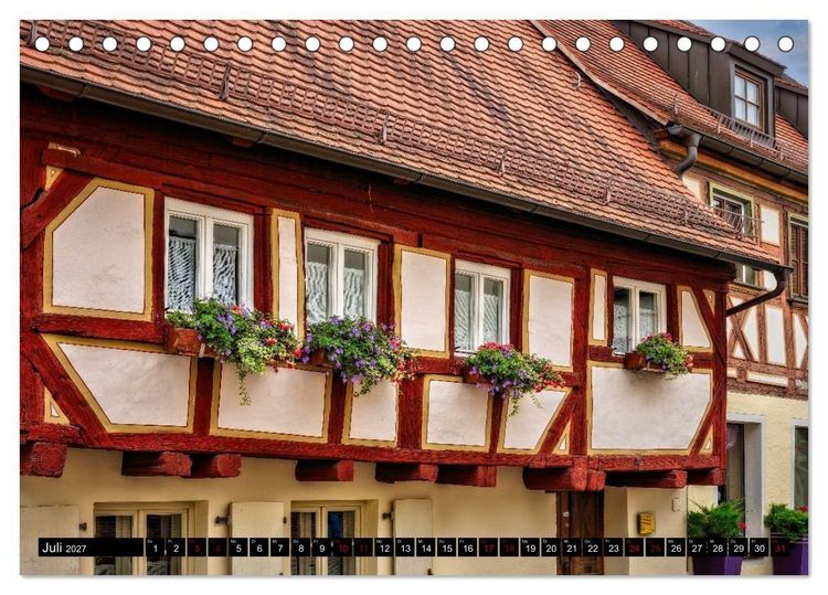 Produktbild: Impressionen der Altstadt Herzogenaurach (Tischkalender 2027 DIN A5 quer), CALVENDO Monatskalender