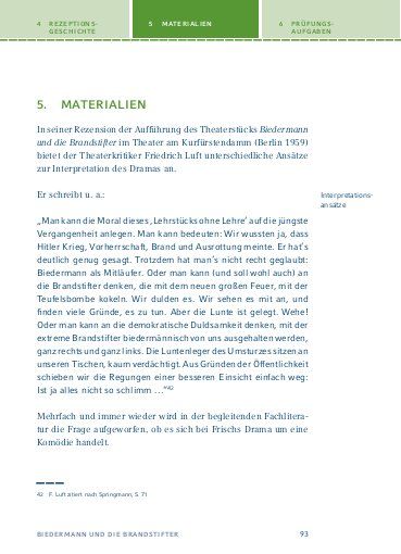 Produktbild: Biedermann und die Brandstifter von Max Frisch