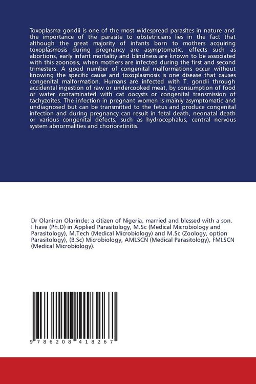 Produktbild: Seroepidemiological Study of Toxoplasma Gondii Infection