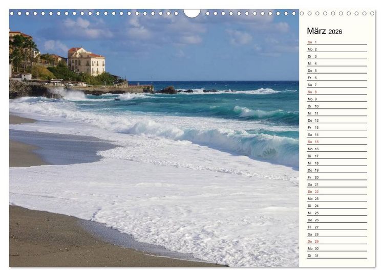 Produktbild: Kalabrien (Wandkalender 2026 DIN A3 quer), CALVENDO Monatskalender