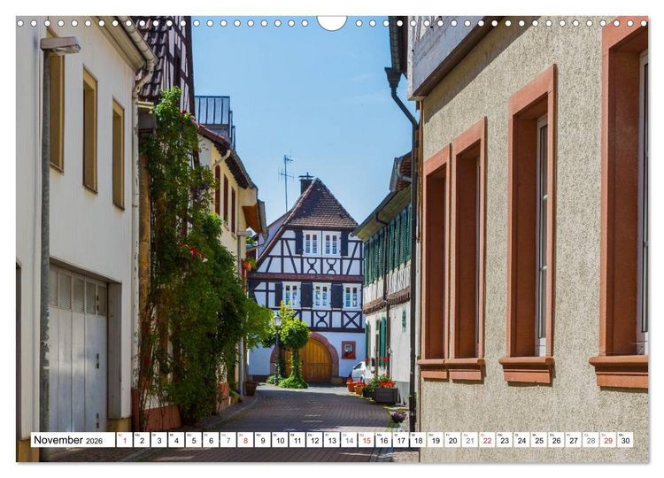 Produktbild: Bad Bergzaberner Land (Wandkalender 2026 DIN A3 quer), CALVENDO Monatskalender