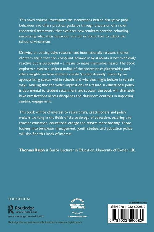 Produktbild: Student Voice, Behaviour, and Resistance in the Classroom Environment