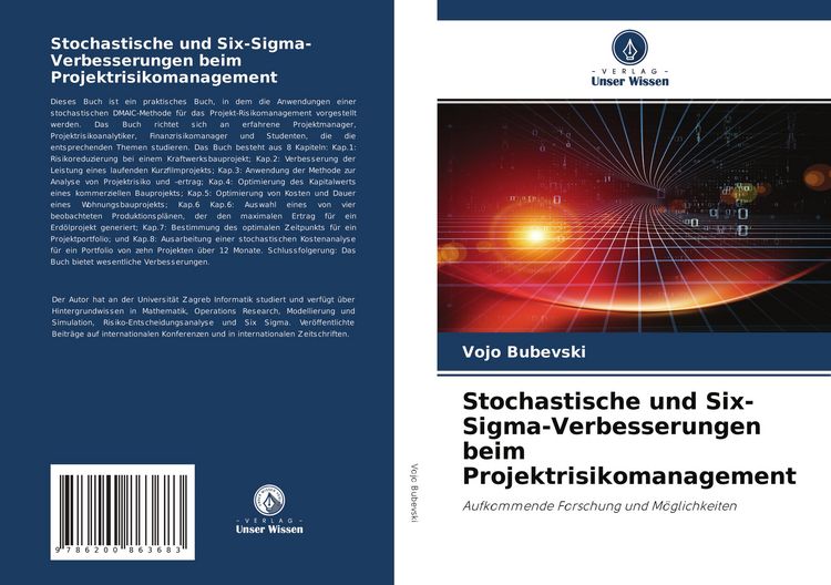 Produktbild: Stochastische und Six-Sigma-Verbesserungen beim Projektrisikomanagement