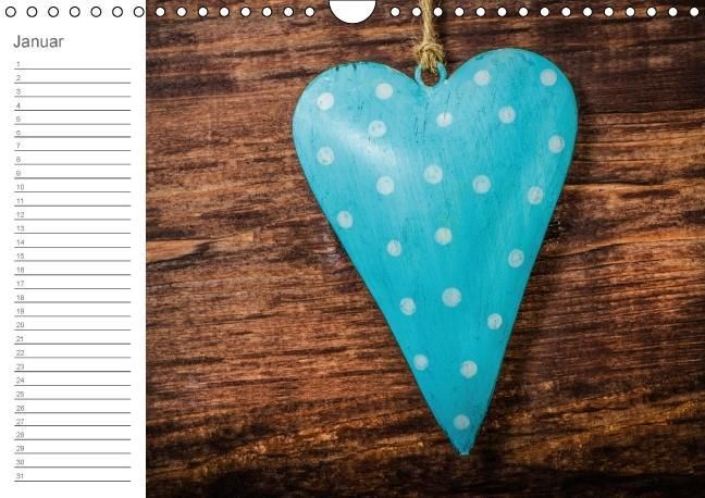 Produktbild: Herzig / Geburtstagskalender (Wandkalender immerw&auml;hrend DIN A4 quer)