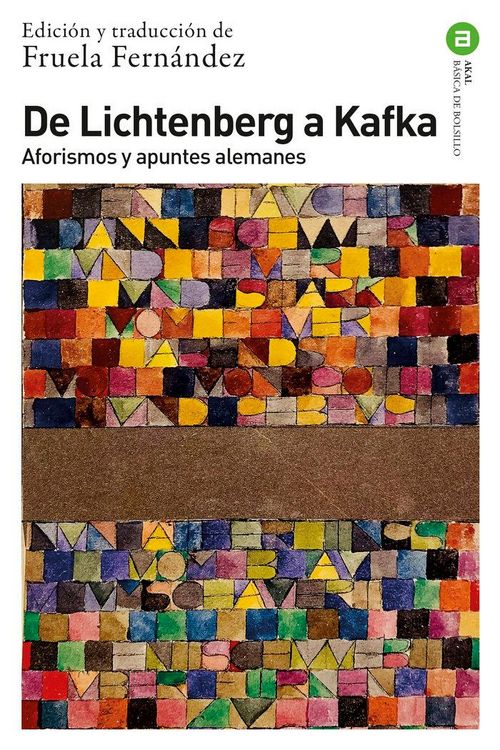 Produktbild: De Lichtenberg a Kafka : aforismos y apuntes alemanes