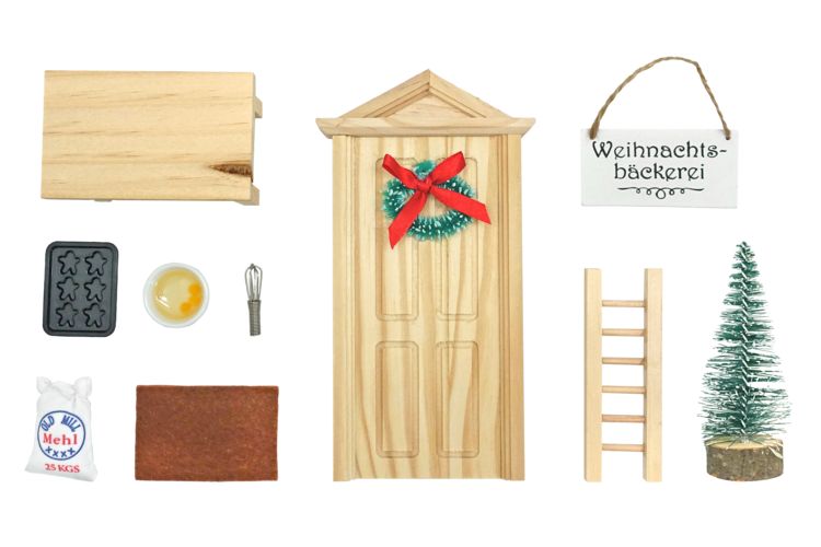 Produktbild: Wichtelt&uuml;re 'Weihnachtsb&auml;ckerei'