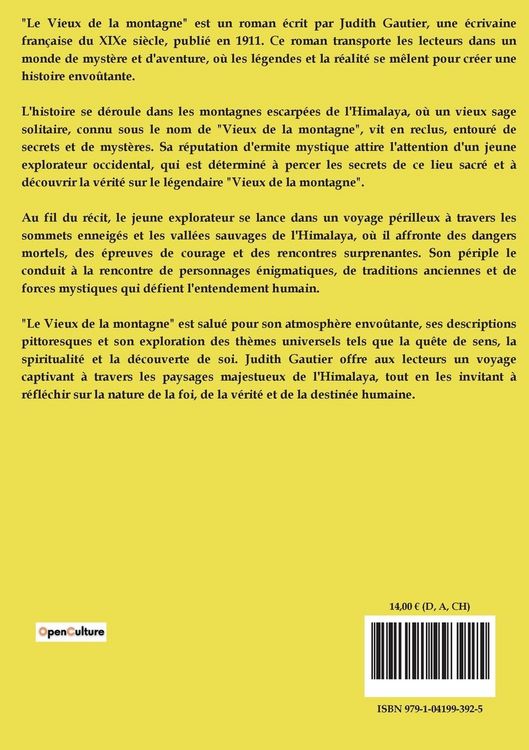 Produktbild: Le Vieux de la montagne