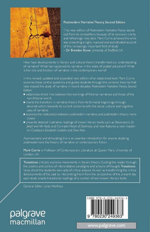 Produktbild: Postmodern Narrative Theory
