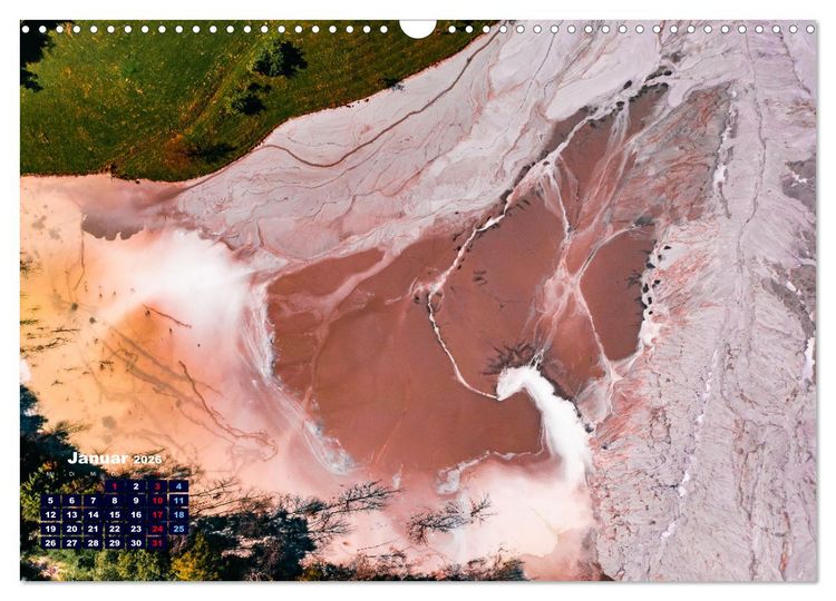 Produktbild: ABOVE - Die Welt von oben in ihrer abstraktesten Form (Wandkalender 2026 DIN A3 quer), CALVENDO Monatskalender