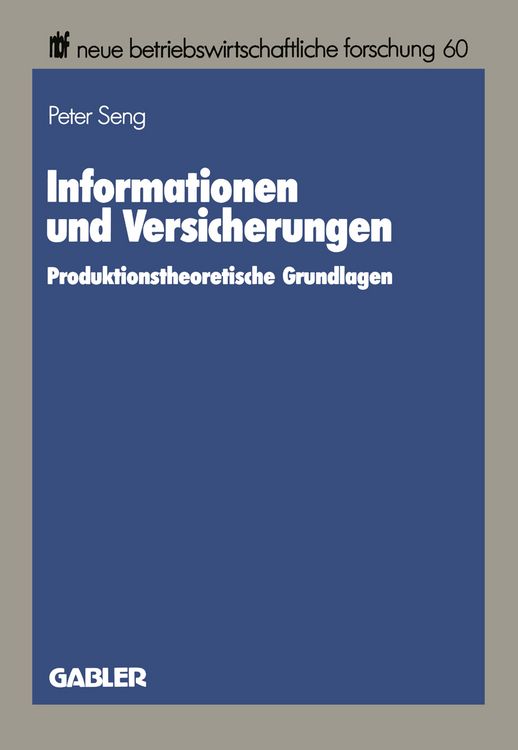 Produktbild: Informationen und Versicherungen