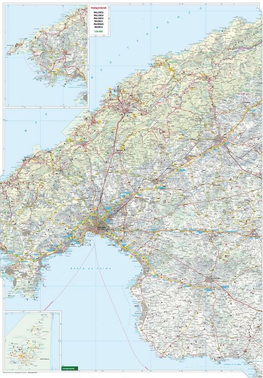 Produktbild: freytag & berndt Stra&szlig;enkarte Mallorca 1:50.000