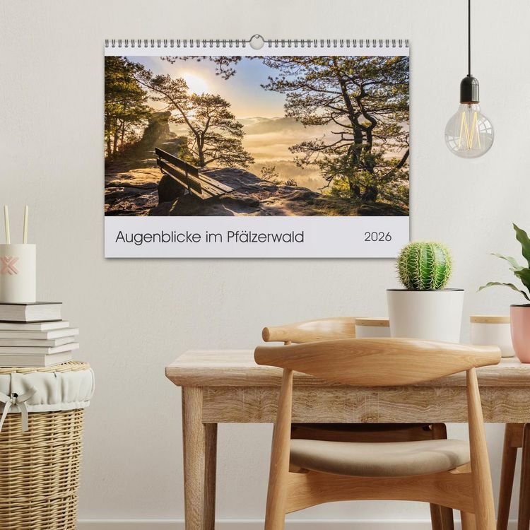 Produktbild: Augenblicke im Pf&auml;lzerwald (Wandkalender 2026 DIN A3 quer), CALVENDO Monatskalender