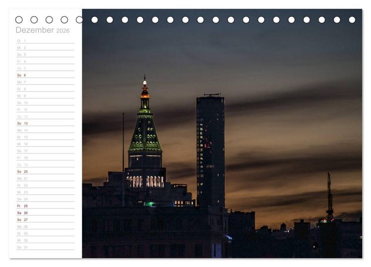 Produktbild: New York - Bilder einer Metropole (Tischkalender 2026 DIN A5 quer), CALVENDO Monatskalender