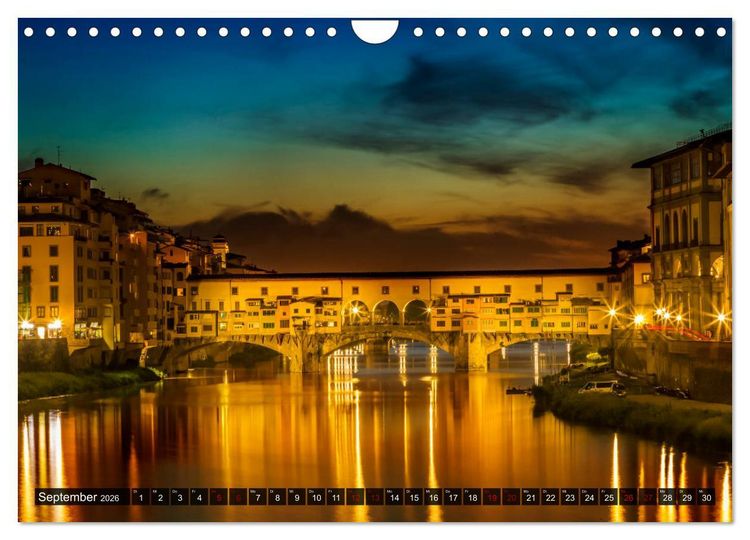 Produktbild: Impressionen aus FLORENZ (Wandkalender 2026 DIN A4 quer), CALVENDO Monatskalender