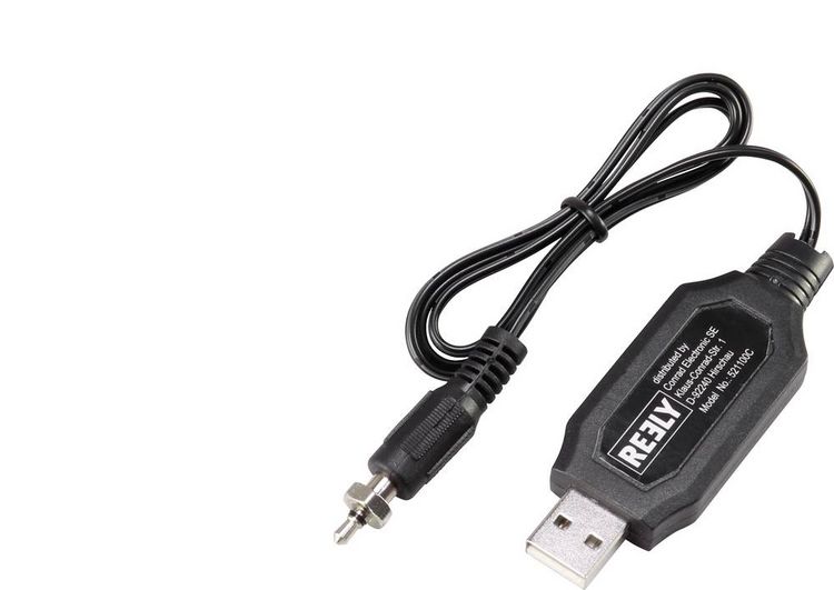 Produktbild: Reely Modellbau-Ladeger&auml;t 5V 300mA NiCd, NiMH