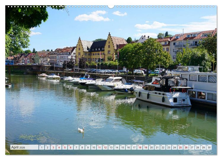 Produktbild: Spaziergang in Wertheim (Wandkalender 2026 DIN A2 quer), CALVENDO Monatskalender