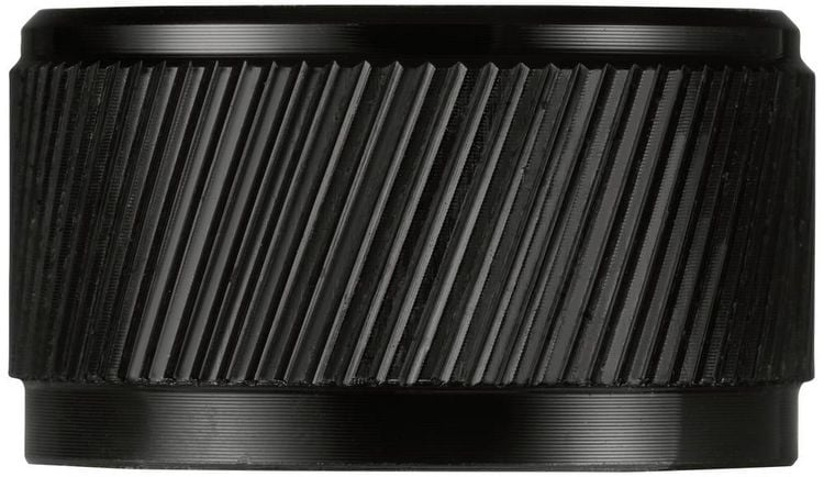 Produktbild: TRU COMPONENTS TC-11613816 Drehknopf mit Knopfmarkierung Schwarz (&Oslash; x H) 30 mm x 17 mm Aluminium 1 St.