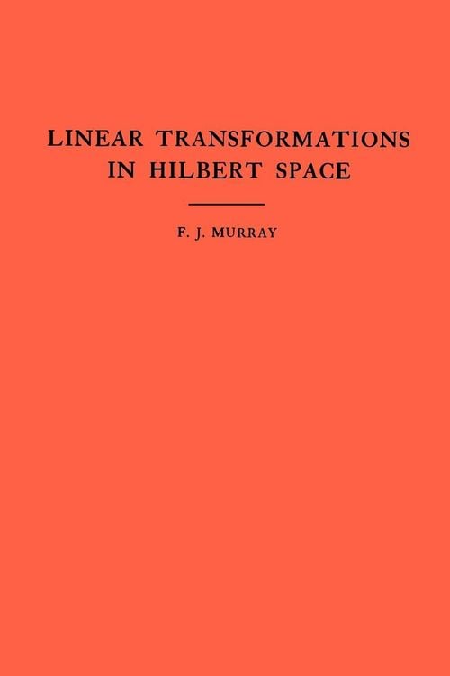 Produktbild: An Introduction to Linear Transformations in Hilbert Space