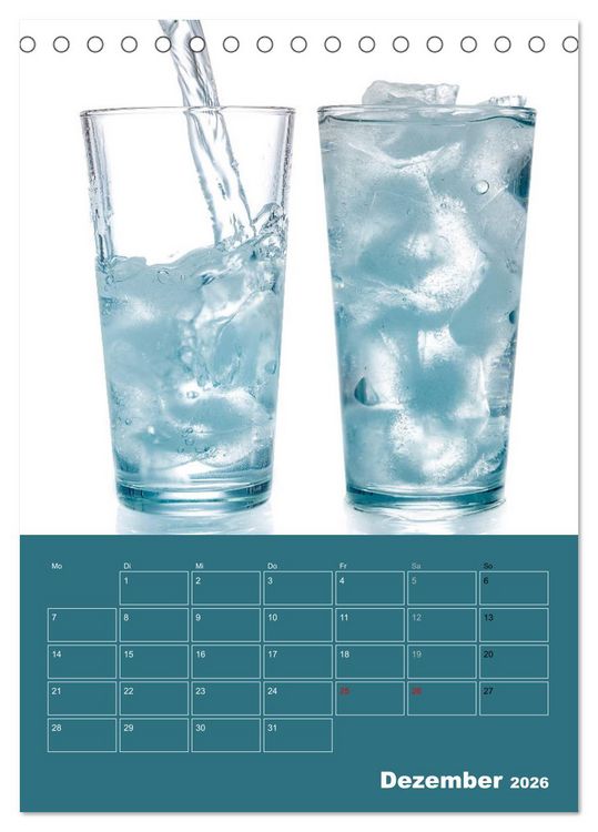 Produktbild: Buntes f&uuml;r die K&uuml;che (Tischkalender 2026 DIN A5 hoch), CALVENDO Monatskalender