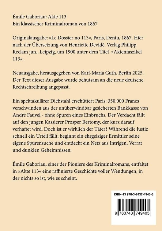 Produktbild: Akte 113