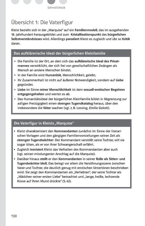 Produktbild: Lekt&uuml;rehilfen Heinrich von Kleist "Die Marquise von O.../Das Erdbeben in Chili"