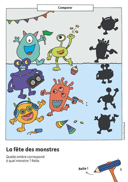Produktbild: Bloc d'activit&eacute;s pr&eacute;scolaires &agrave; partir de 5 ans pour gar&ccedil;ons et filles, livre garcon 4 ans - Pens&eacute;e logique, devinettes et casse-t&ecirc;te pour appre