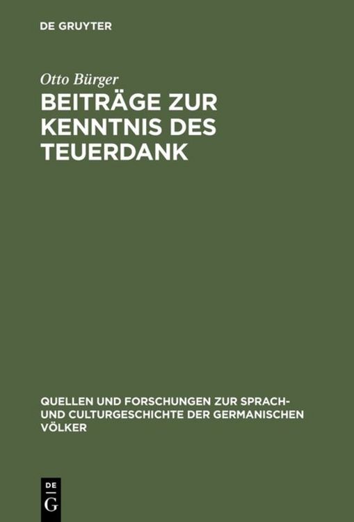 Produktbild: Beitr&auml;ge zur Kenntnis des Teuerdank