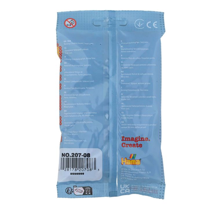 Produktbild: Hama&reg; B&uuml;gelperlen Midi - Blau 1000 Perlen.