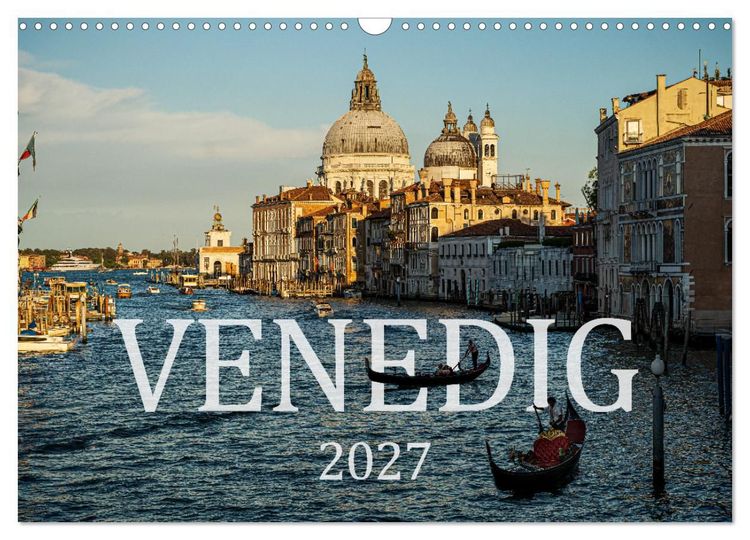 Produktbild: Venedig. Ein Jahr in der Lagunenstadt (Wandkalender 2027 DIN A3 quer), CALVENDO Monatskalender