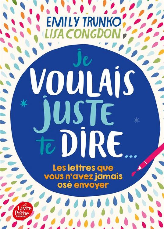Produktbild: Je voulais juste te dire...