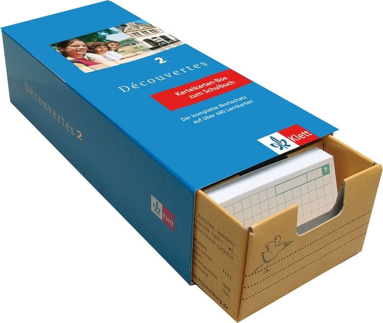 Produktbild: D&eacute;couvertes 2 - Vokabel-Lernbox zum Sch&uuml;lerbuch
