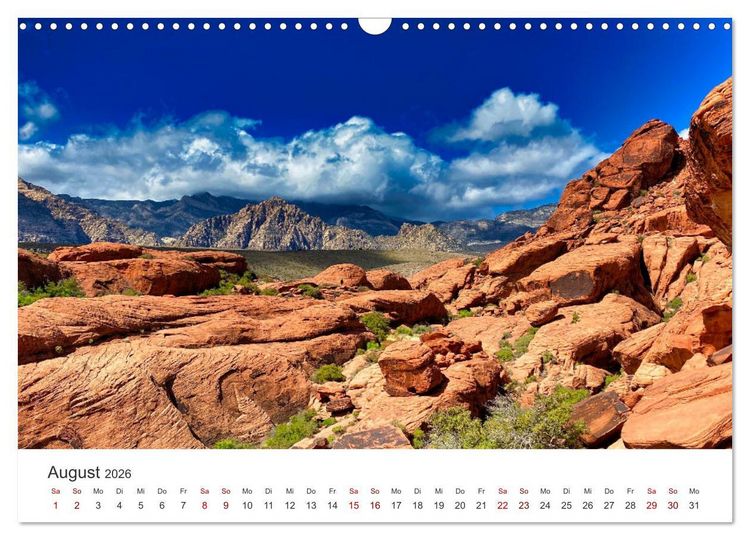 Produktbild: Nevada - Mehr als nur Las Vegas (Wandkalender 2026 DIN A3 quer), CALVENDO Monatskalender