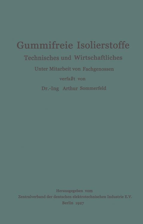 Produktbild: Gummifreie Isolierstoffe