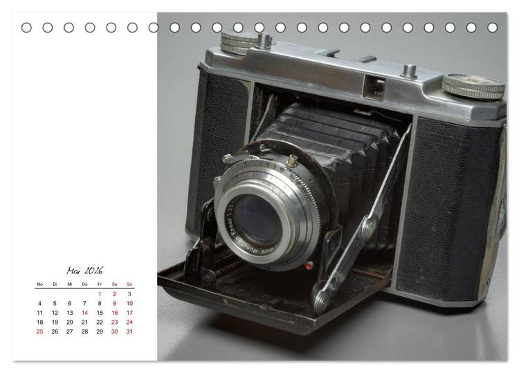 Produktbild: Alte Sch&auml;tze - Kameras und Projektoren (Tischkalender 2026 DIN A5 quer), CALVENDO Monatskalender