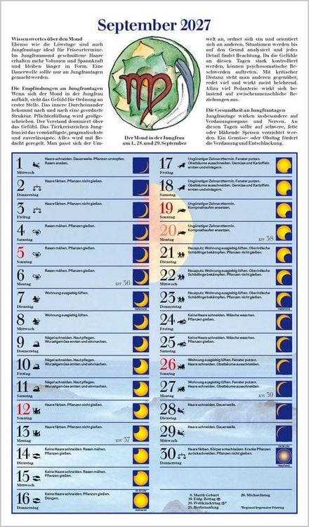 Produktbild: Mit dem Mond im Rhythmus 2027