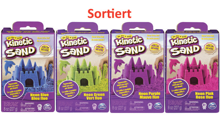 Bild vom Artikel Kinetic Sand Nachfüllpackung 226 g, unterschiedliche Varianten vom Autor 