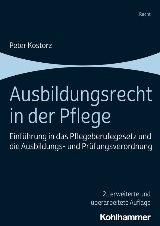 Produktbild: Ausbildungsrecht in der Pflege