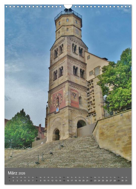 Produktbild: Kirchen und Kl&ouml;ster in Deutschland (Wandkalender 2026 DIN A3 hoch), CALVENDO Monatskalender