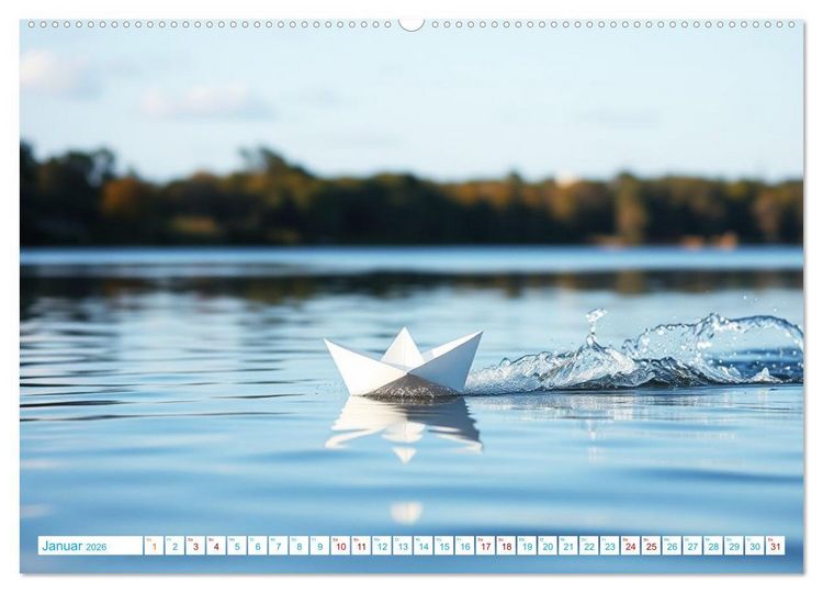 Produktbild: Die Poesie und Kraft des Windes - Windkraft in Bewegung (hochwertiger Premium Wandkalender 2026 DIN A2 quer), Kunstdruck in Hochglanz