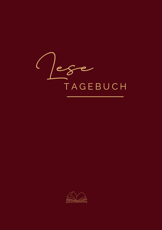 Produktbild: Lesetagebuch- Book Journal f&uuml;r B&uuml;cherliebhaber